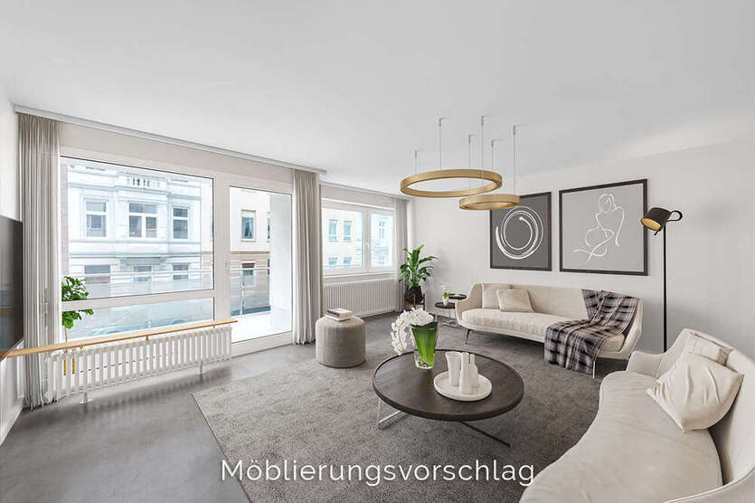 PHI AACHEN - Einzigartiges Wohndomizil mit Balkon und Terrasse in Toplage von Aachen!