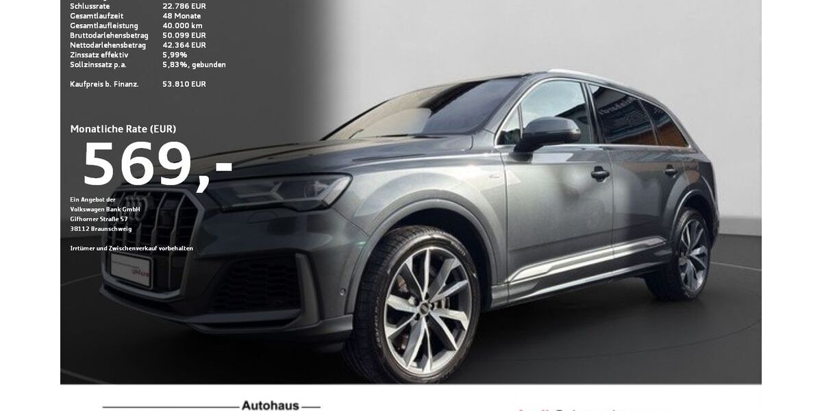 Audi Q7 70.848 km 52.660 &euro; Ravensburg 88214