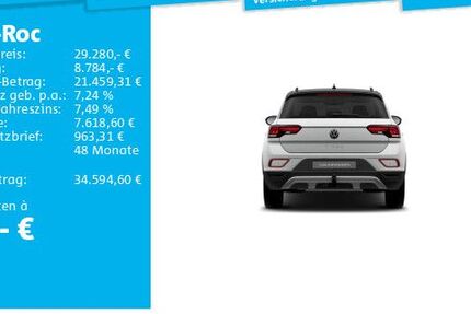 VW T-Roc 16.993 km 29.280 &euro; Frankfurt 60326