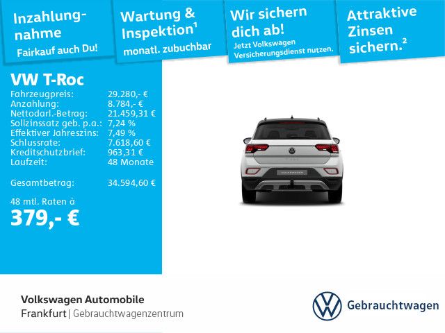 VW T-Roc 16.993 km 29.280 &euro; Frankfurt 60326