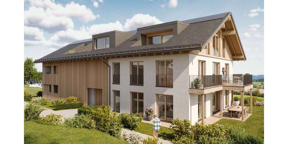 Etagenwohnung Gestratz - 2 Zimmer, 71 m&sup2;, 495.900&euro; | Angebot:27131853