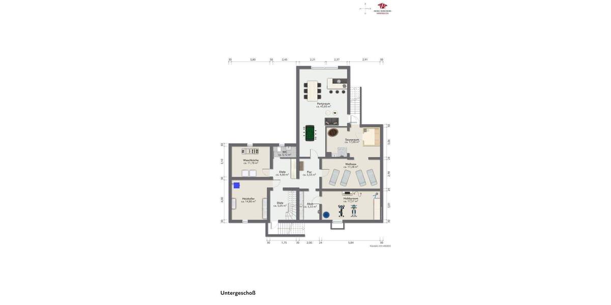 Doppelhaushälfte Unterhaching - 6 Zimmer, 282 m&sup2;, 1.490.000&euro; | Angebot:25700256