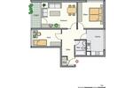 Etagenwohnung Kreuztal - 3 Zimmer, 74 m&sup2;, 417&euro; | Angebot:26536513