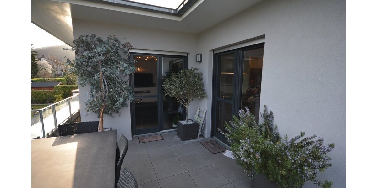 Eine traumhafte, lichtdurchflutete Penthouse-Wohnung mitten in den Weinbergen. - Einfamilienhaus Neustadt an der Weinstraße Hambach | Angebot:25449458