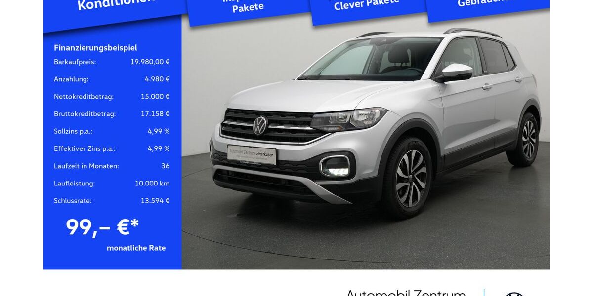 VW T-Cross 37.568 km 18.680 &euro; Leverkusen 51379