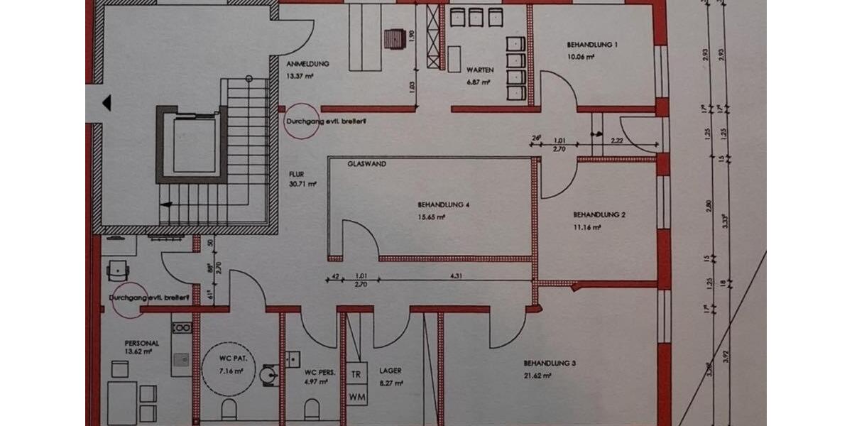 Neubau: Modernes, barrierefreies Bürogebäude mit noch einer vermietbaren Fläche von ca. 160 m² zimmer