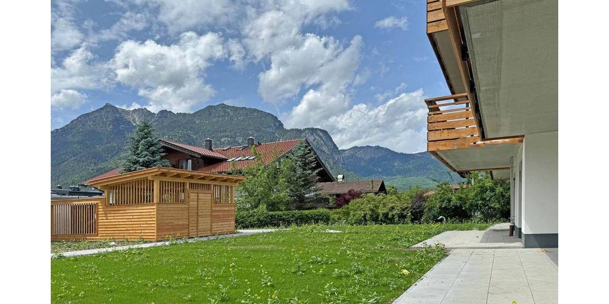 Terrassenwohnung Garmisch-Partenkirchen Partenkirchen - 2 Zimmer, 54 m&sup2;, 617.000&euro; | Angebot:26851338