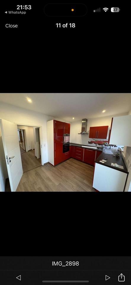 Modernisierte 3-Raum-Wohnung Terrasse Einbauküche Dillingen