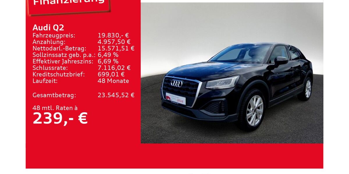 Audi Q2 49.538 km 19.830 &euro; Ulm 89073