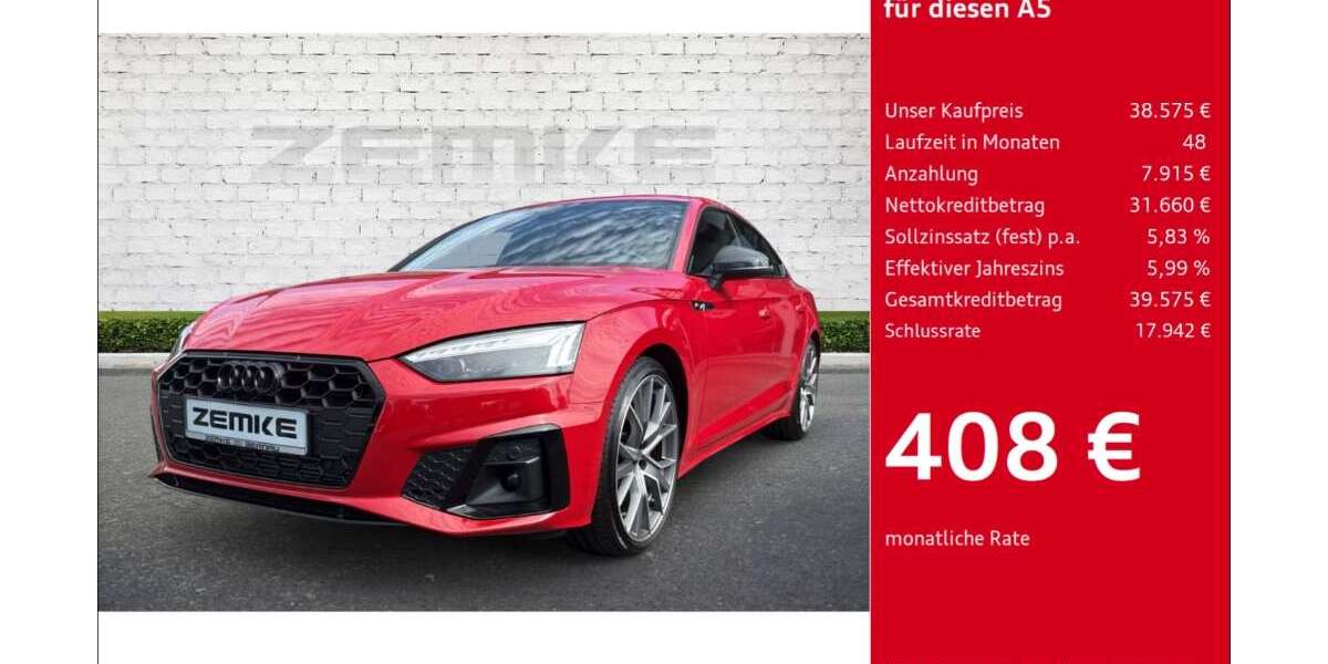 Audi A5 6.690 km 38.575 &euro; Bernau 16321