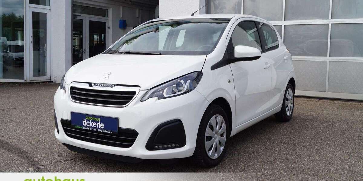 Peugeot 108 7.800 km 12.990 € Korb 71404