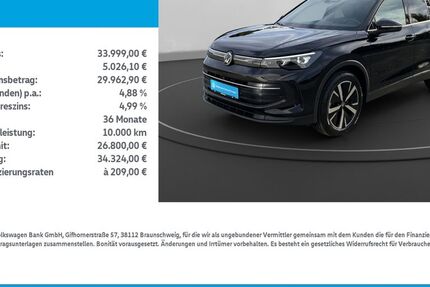 VW Tiguan 25.150 km 33.999 &euro; Leinefelde-Worbis/DE 37327