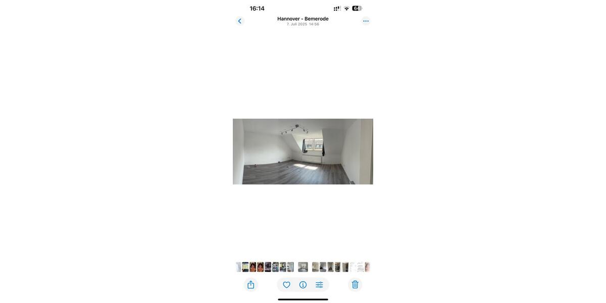 Dachgeschoßwohnung Hannover Döhren-Wülfel - 2 Zimmer, 69 m&sup2;, 220.000&euro; | Angebot:26819817