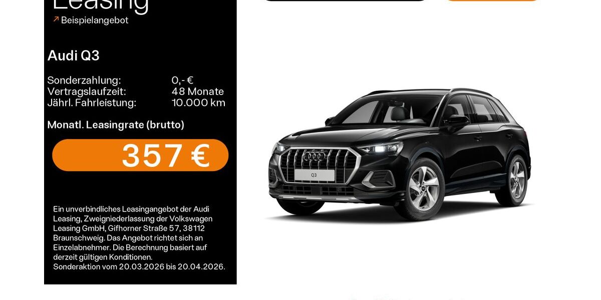 Audi Q3 14.052 km 35.380 &euro; Haßfurt 97437