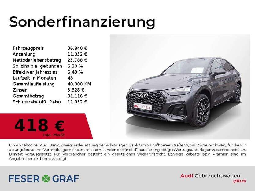 Audi Q5 54.900 km 36.840 € Lauf an der Pegnitz 91207