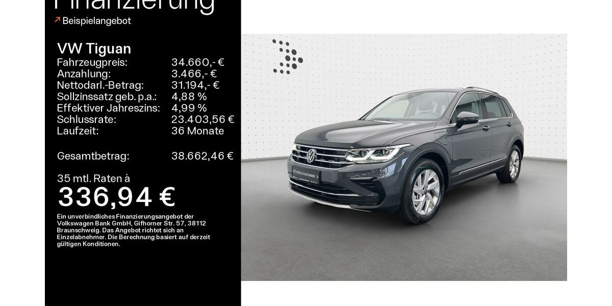 VW Tiguan 20.943 km 34.660 &euro; Hofheim 65719
