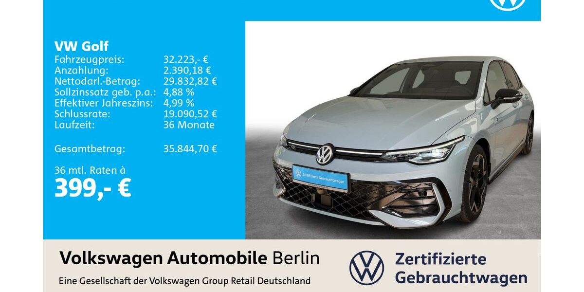 VW Golf 14.050 km 32.223 &euro; Berlin 12681