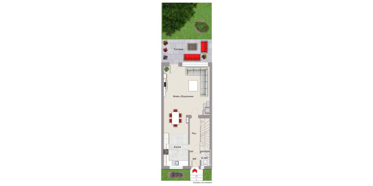 Reihenmittelhaus Estenfeld - 4 Zimmer, 109 m&sup2;, 370.000&euro; | Angebot:26450946