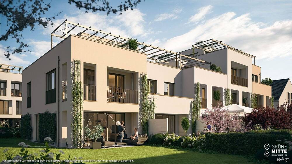 Reihenmittelhaus Kirchheim b. München Kirchheim - 4 Zimmer, 130 m&sup2;, 1.160.000&euro; | Angebot:25661976