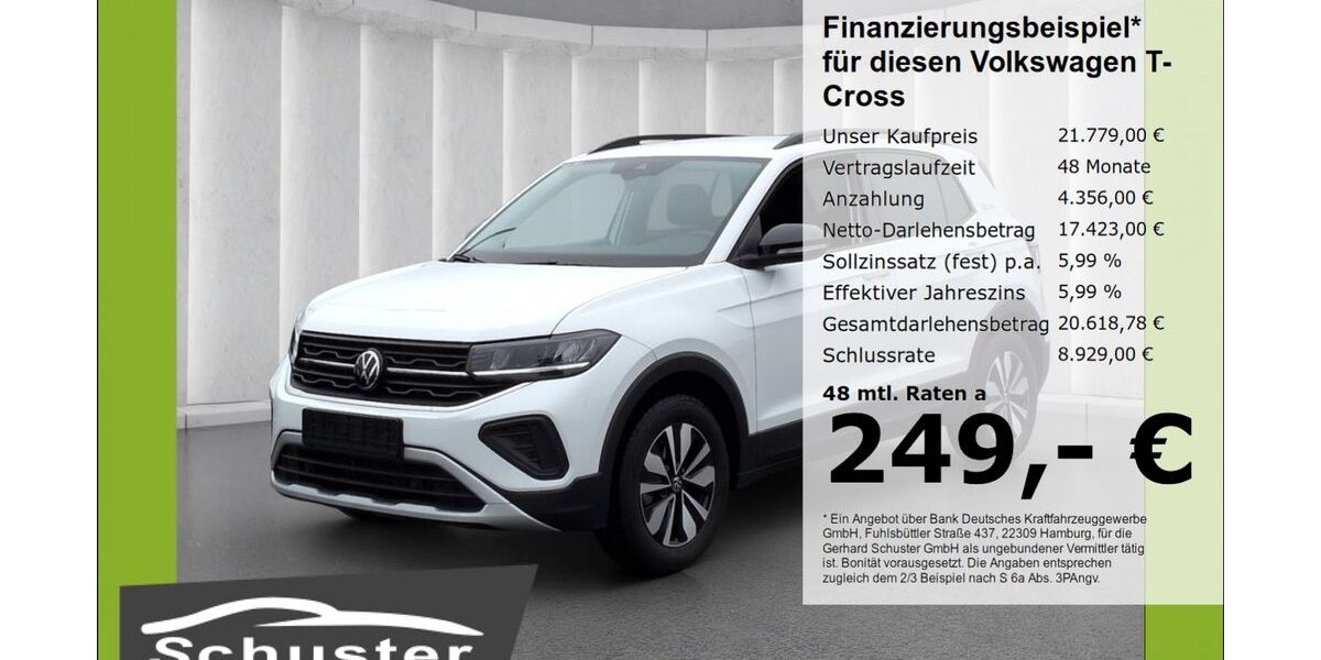 VW T-Cross 11.064 km 21.179 &euro; Ruhstorf 94099