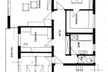 100qm Wohnung mit Balkon und Garage in Bellenberg 4 zimmer