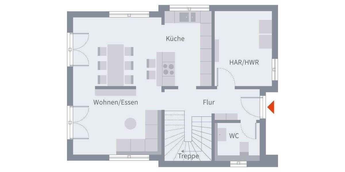 Einfamilienhaus Eppelborn Bubach - 3 Zimmer, 131 m&sup2;, 423.900&euro; | Angebot:26142638