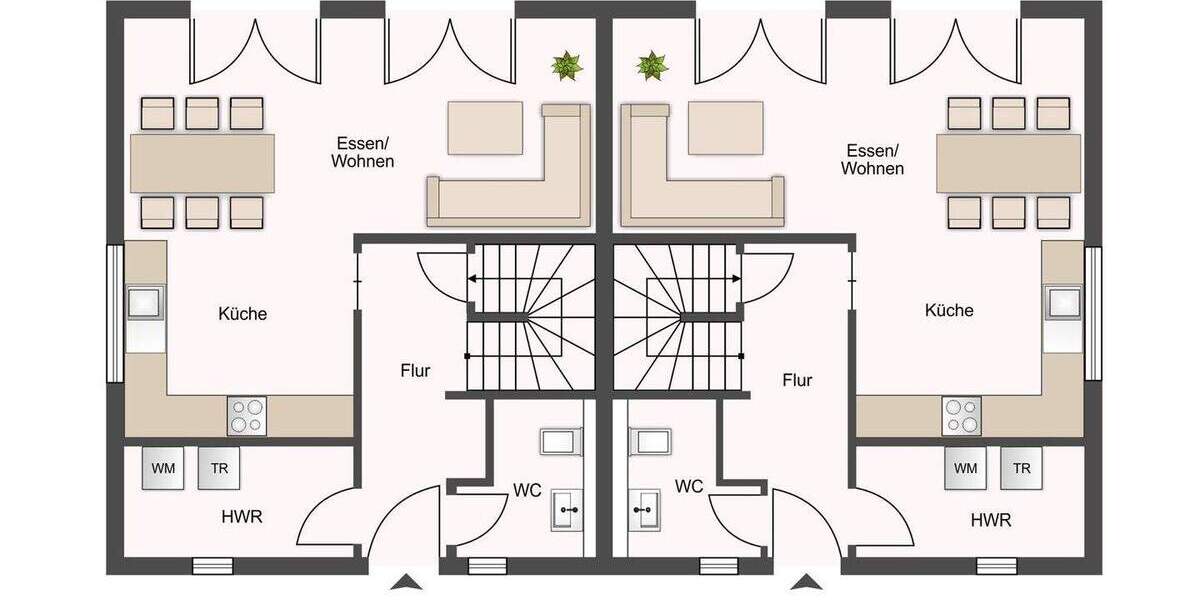 Doppelhaushälfte Stade Altländer Viertel - 4 Zimmer, 108 m&sup2;, 1.715&euro; | Angebot:26319481