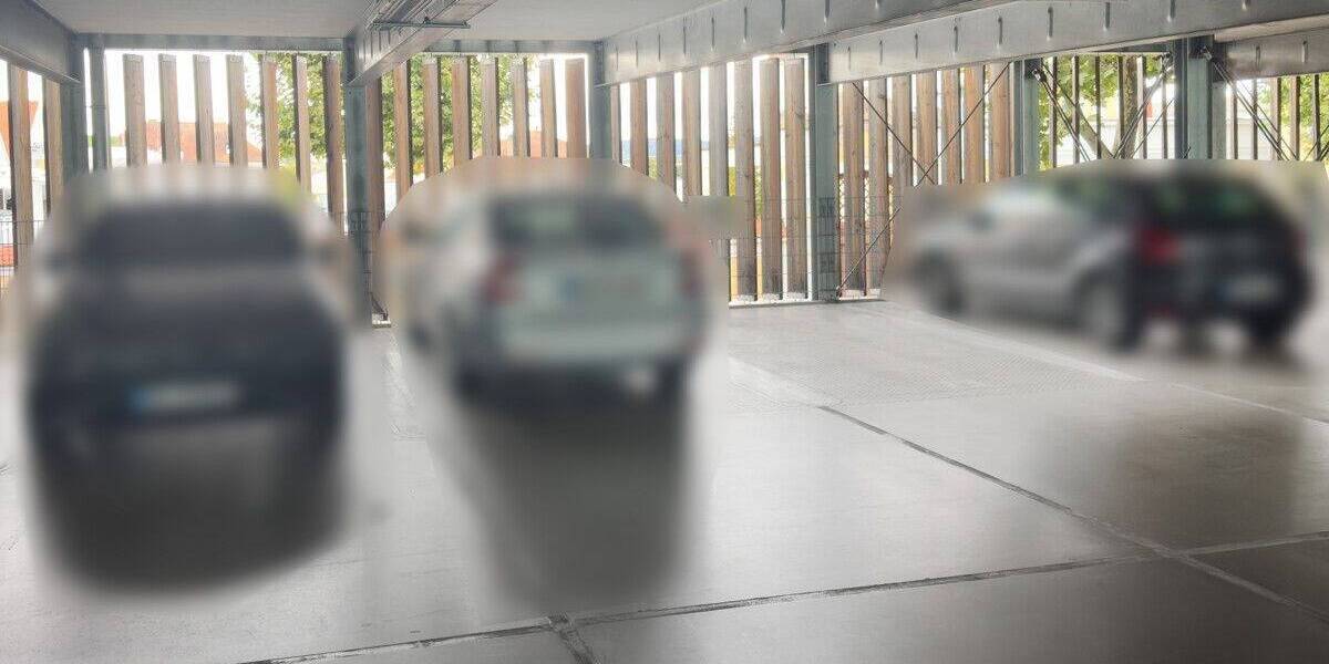 5 Stellplätze im Parkhaus in Bamberg am Standort Lichtenhaidestraße 10 zu erwerben. zimmer