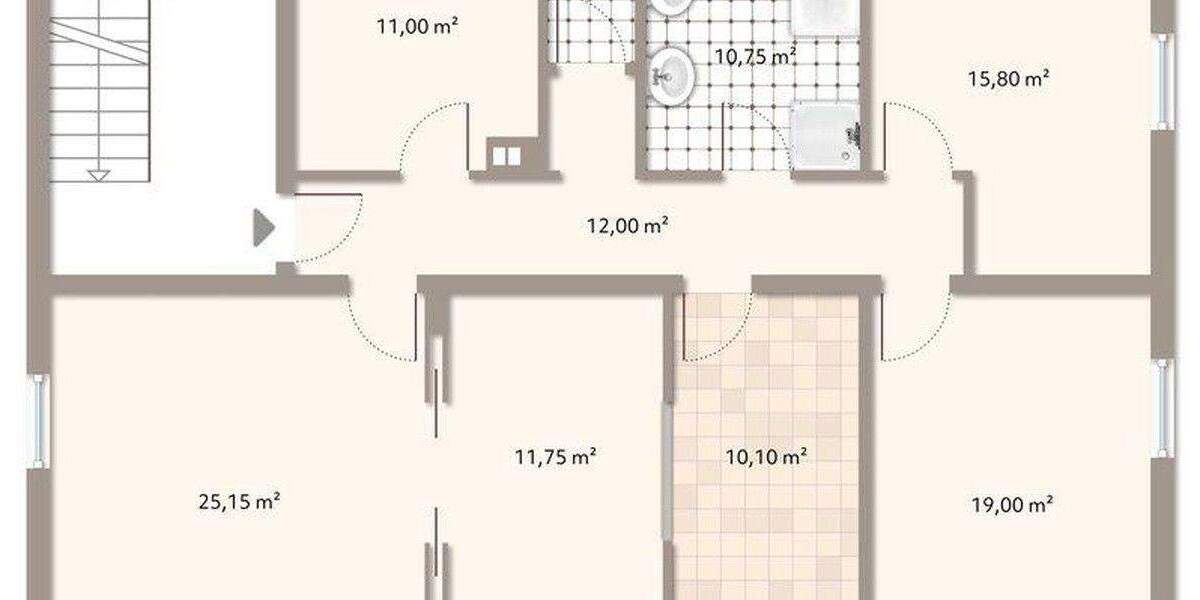 Etagenwohnung Altusried Gansmühle - 4 Zimmer, 122 m&sup2;, 435.000&euro; | Angebot:25879817