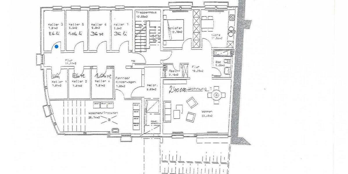 Etagenwohnung Dortmund Brackel - 3 Zimmer, 99 m&sup2;, 292.000&euro; | Angebot:26331964