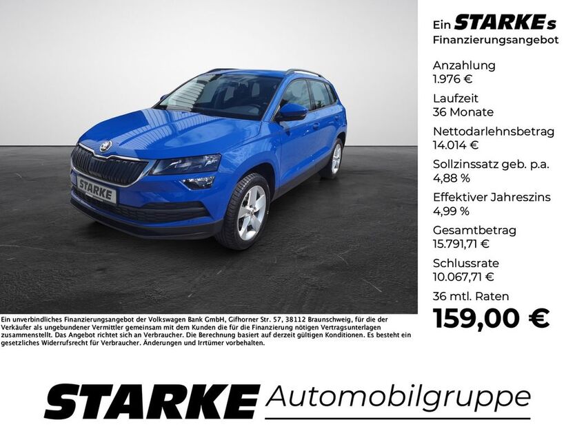 Skoda Karoq 52.592 km 15.790 € Georgsmarienhütte 49124