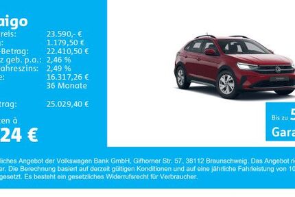 VW Taigo 15.289 km 23.190 &euro; Gersthofen 86368