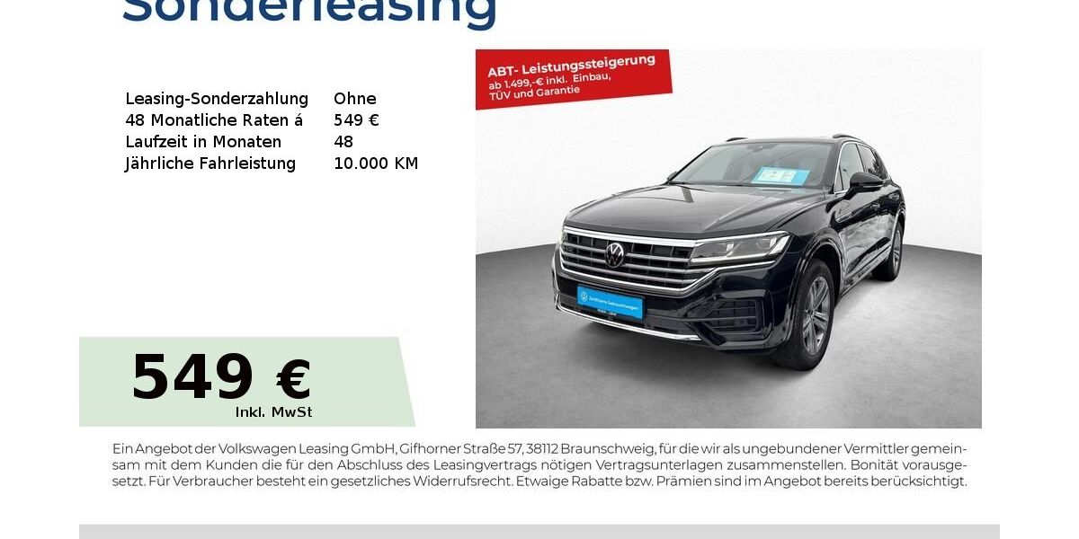 VW Touareg 53.900 km 49.980 &euro; Roth 91154