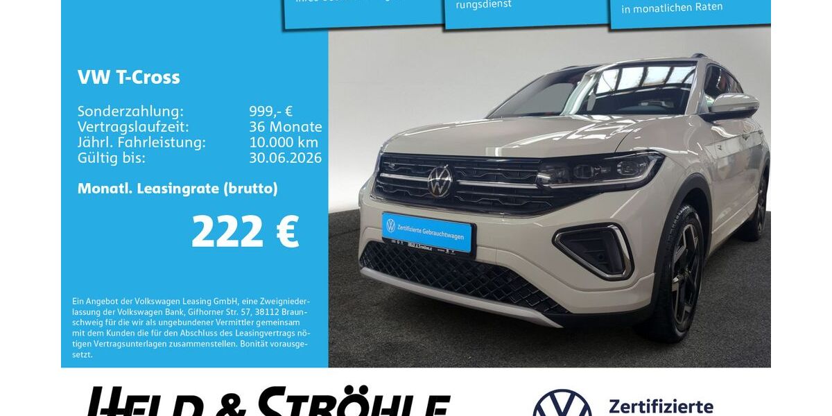 VW T-Cross 9.605 km 24.960 &euro; Neu-Ulm 89231