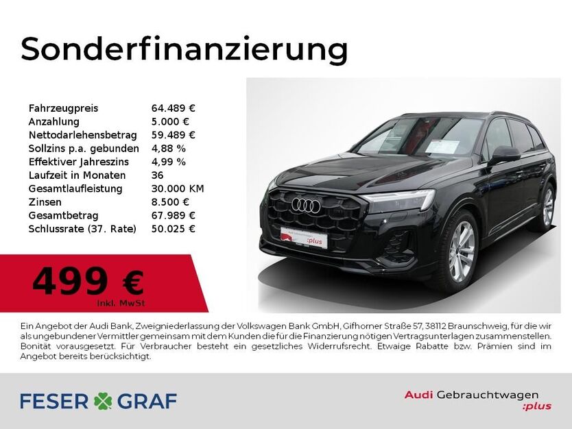 Audi Q7 32.482 km 64.489 € Lauf an der Pegnitz 91207
