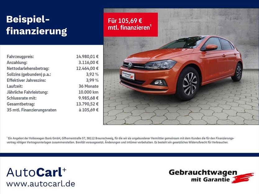 VW Polo 44.400 km 14.980 € Reichenbach 08468