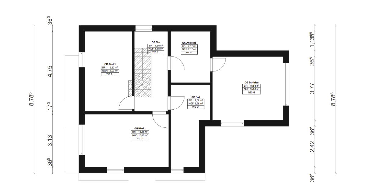 „Neubau trifft Effizienz – exklusives Einfamilienhaus in Kiekebusch“ - Einfamilienhaus Cottbus Gallinchen | Angebot:27294896