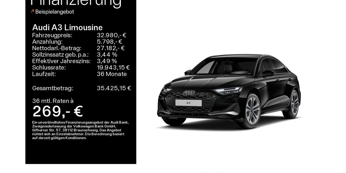 Audi A3 33.048 km 32.980 &euro; Schweinfurt 97424