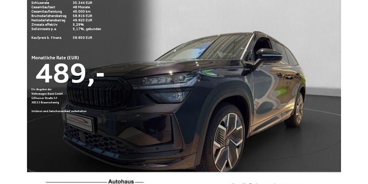Skoda Kodiaq 4.800 km 58.850 &euro; Ravensburg 88214