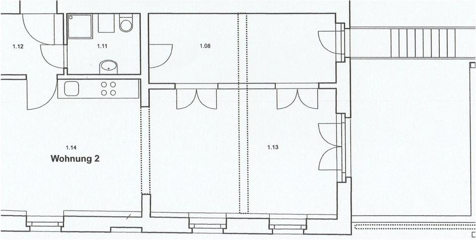 gemütliche 2-Raum-Wohnung im Herzen Neuruppins (ab 1. Feb 2026) 2 zimmer