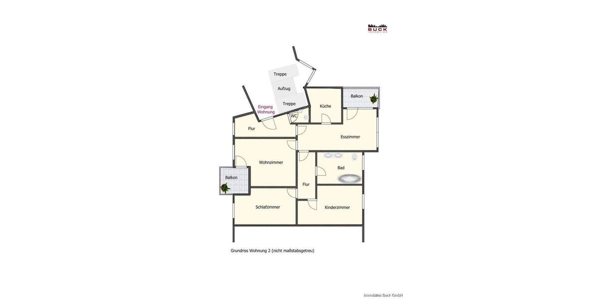 Etagenwohnung Geislingen - 4 Zimmer, 105 m&sup2;, 830&euro; | Angebot:25535266