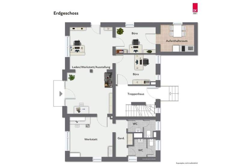 Top Lage, ebenerdiger Laden - Werkstatt - Verkaufsflächen mit Parkflächen. 5 zimmer