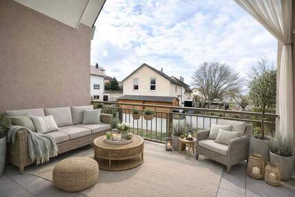 3-Zimmer Dachgeschosswohnung mit großzügigem Wohnbereich 3 zimmer