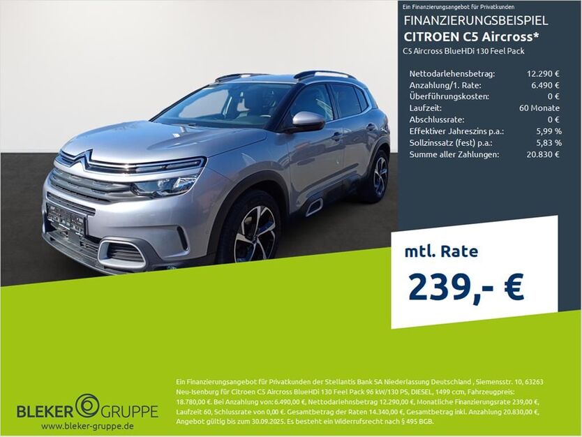Citroen C5 Aircross 112.515 km 15.380 € Dülmen 48249