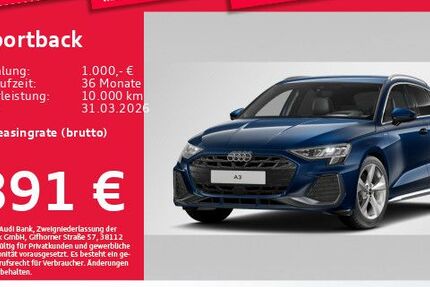 Audi A3 5.869 km 36.241 &euro; Eching 85386