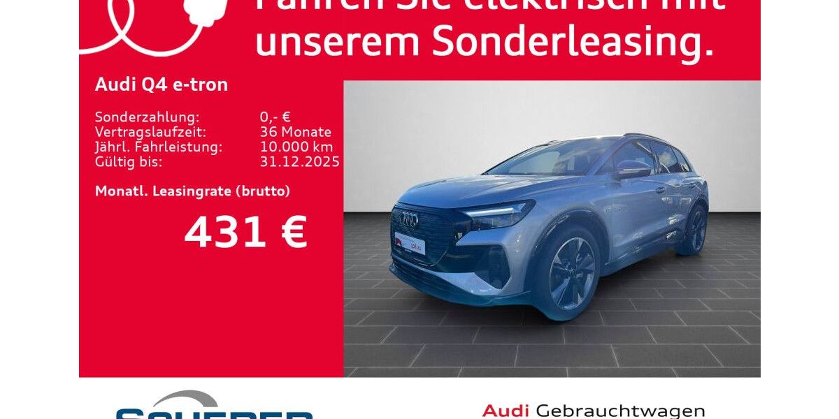 Audi Q4 e-tron 8.865 km 43.690 € Mayen 56727
