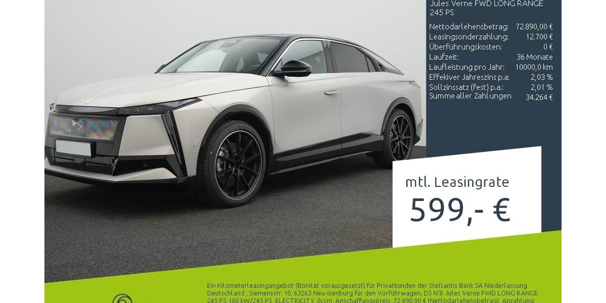 DS Automobiles Nº8 1.500 km 72.890 &euro; Münster - Amelsbüren 48163