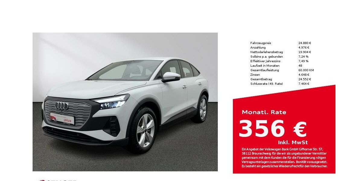 Audi Q4 e-tron 94.138 km 24.880 &euro; Münster 48153
