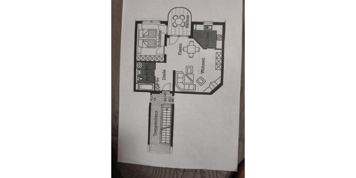 Etagenwohnung Künzelsau - 2 Zimmer, 56 m&sup2;, 180.000&euro; | Angebot:24855454