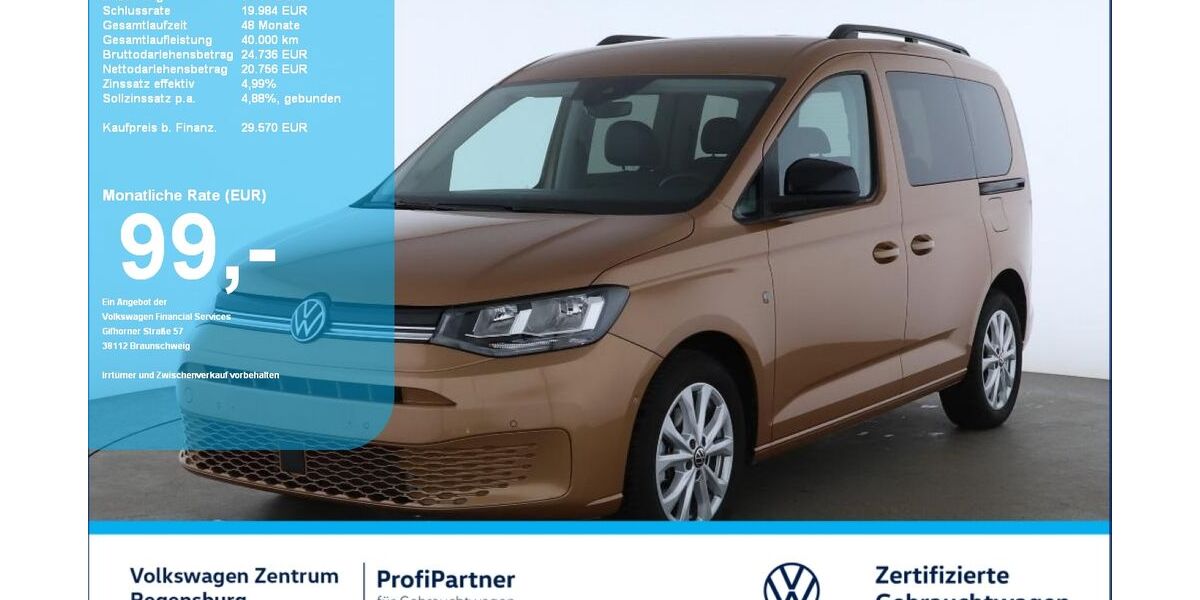 VW Caddy 17.600 km 29.570 &euro; Regensburg 93053